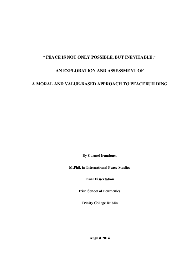 Peacebuilding thesis pdf image