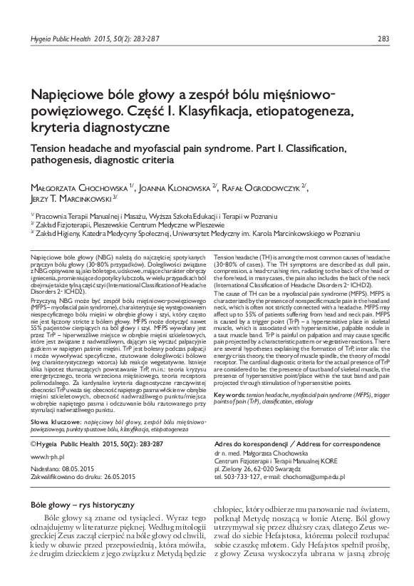 Tension headache essay image