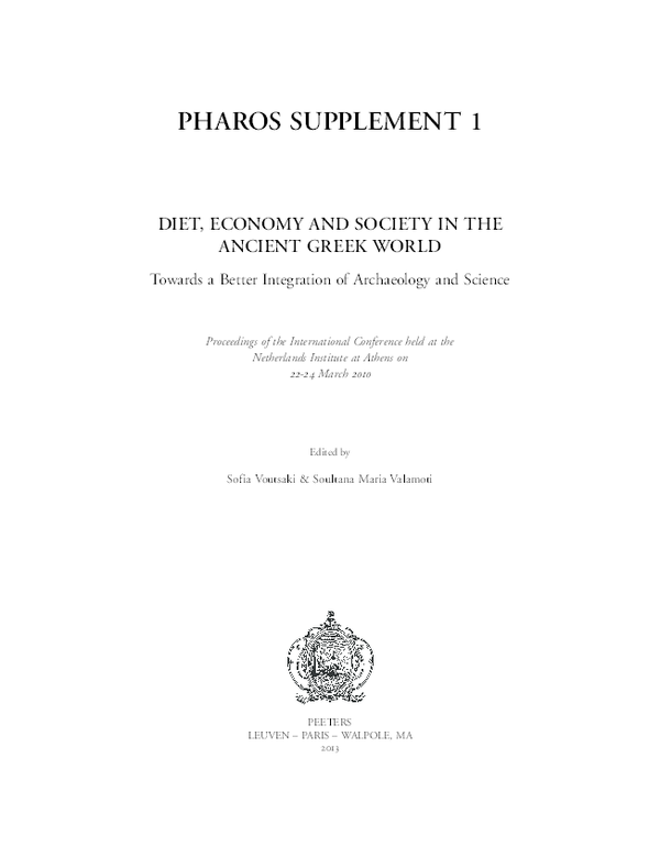 (PDF) Occlusal molar microwear texture analysis and the diet of the Neanderthal from Lakonis