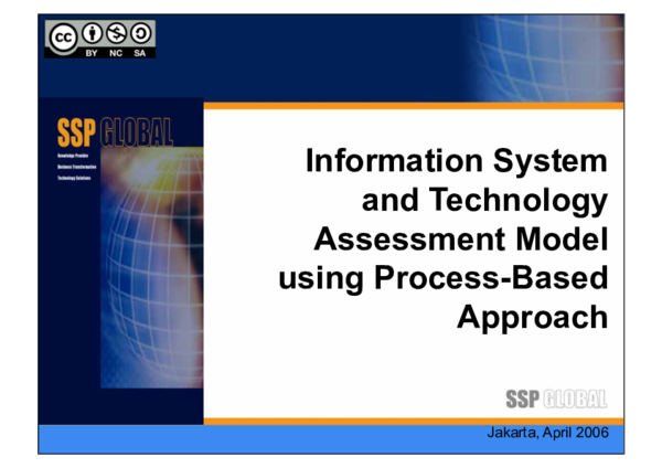(PDF) Information System and Technology Assessment Model using Process ...