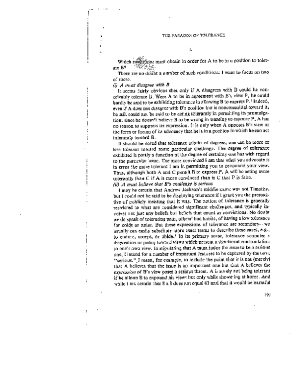 Essay on tolerance in 150 words picture