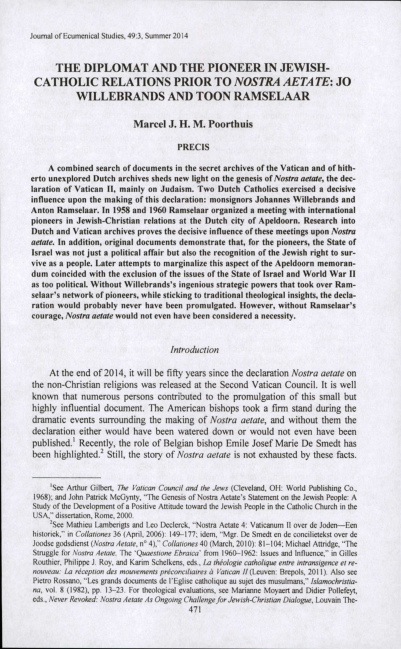 Vatican ii nostra aetate picture