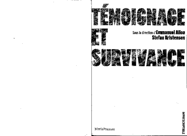 (PDF) Les exigences du témoignage.