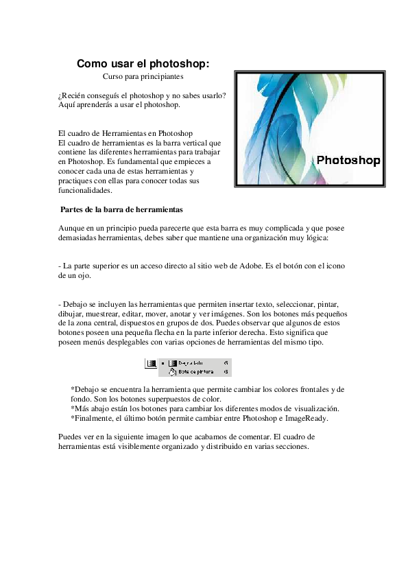 Pdf Como Usar El Photoshop Thaly Joie Academiaedu