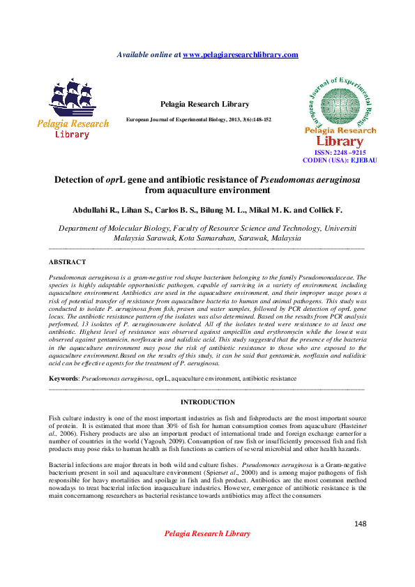 Aquaculture environment essay image