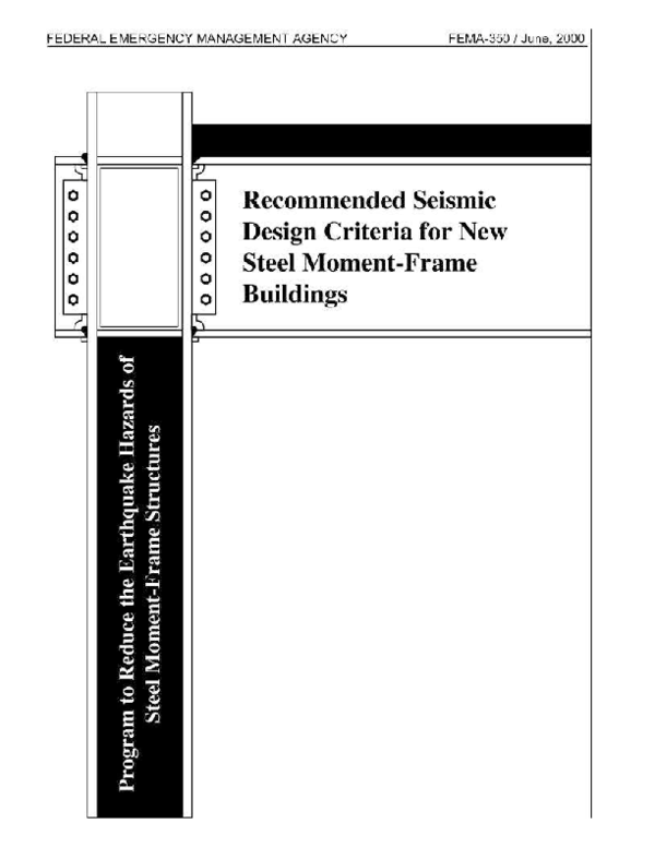 (PDF) Recommended Seismic Design Criteria for New Steel Moment-Frame ...