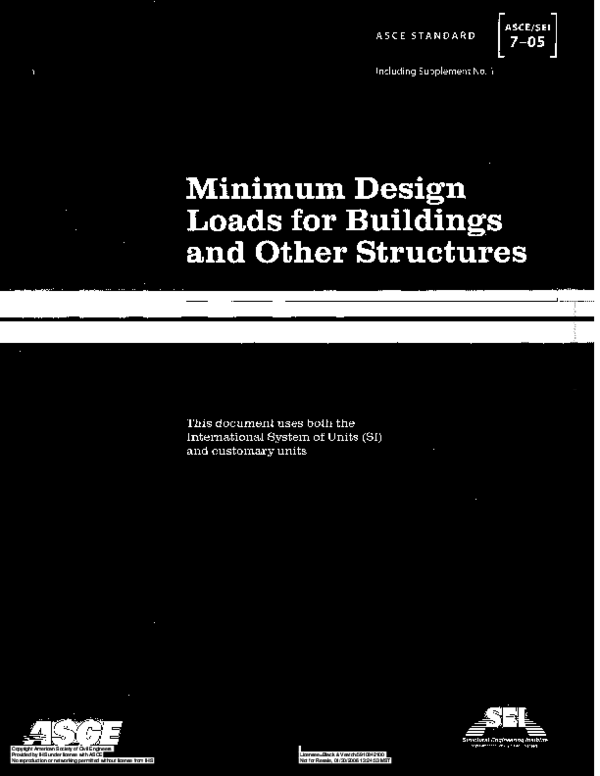 (PDF) ASCE 7-05 Minimum Design Loads for Buildings and Other Structures