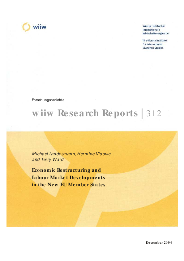 (PDF) Economic Restructuring and Labour Market Developments in the New ...
