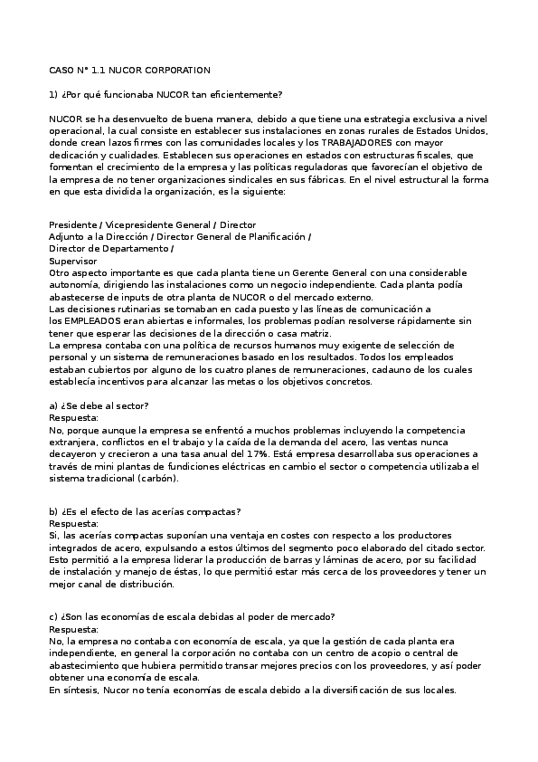 Nucor corporation essay 04 picture