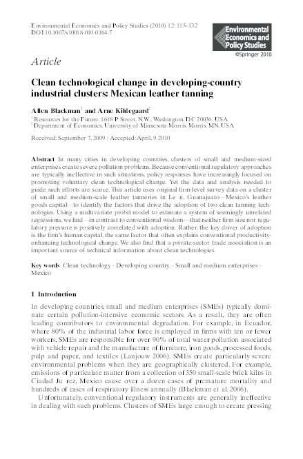 Industrial cluster theory image