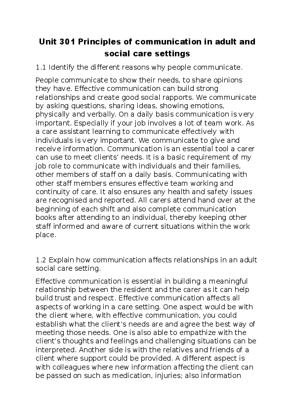 Lack of communication picture