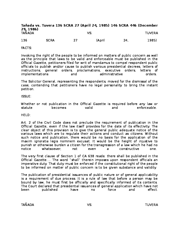 DOC) civil law cases | Daniel Besina Jr. - Academia.edu