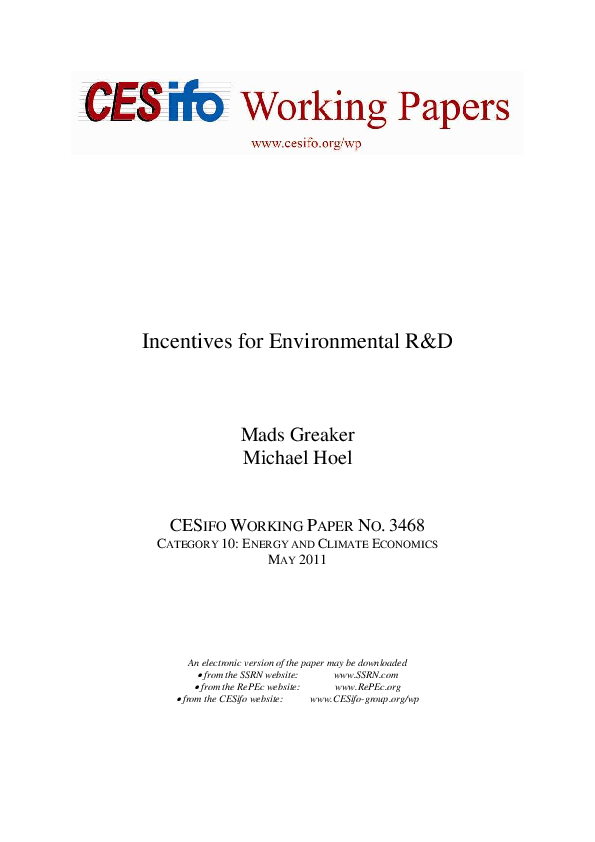 Environmental subsidies examples picture