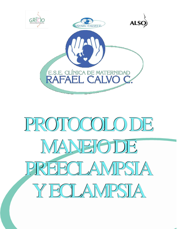 (PDF) PROTOCOLO DE MANEJO DE PREECLAMPSIA ECLAMPSIA RICARDO JIMENEZ