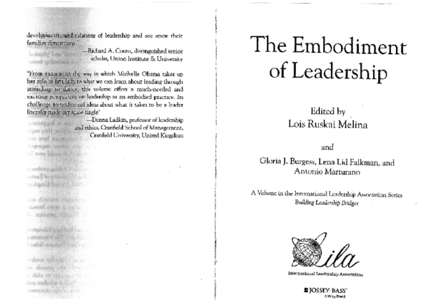(PDF) Embodied learning experience in leadership development