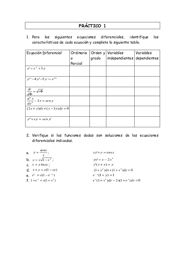 Doc Pract N 1 De Ecuaciones Diferencales 1 Ricardo Phillips Academia Edu