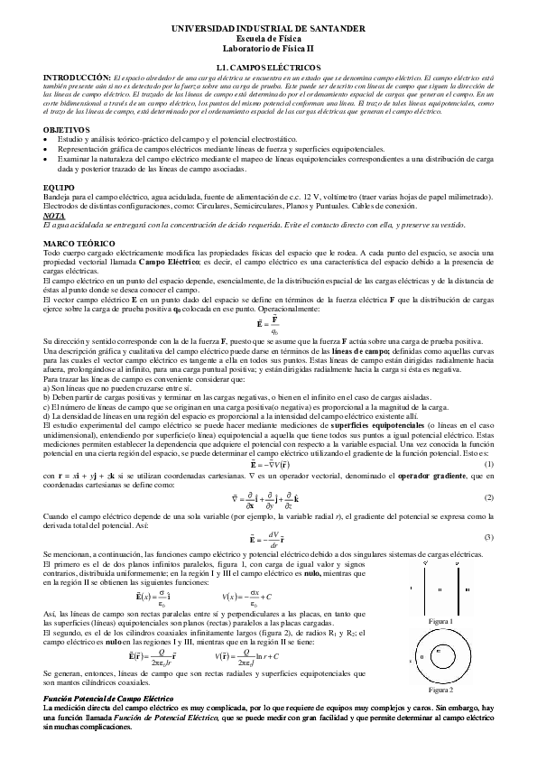 (PDF) CAMPOS ELÉCTRICOS
