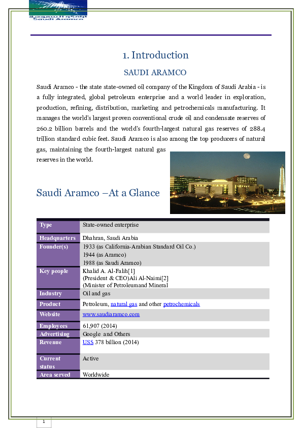 Saudi aramco essay 07 picture