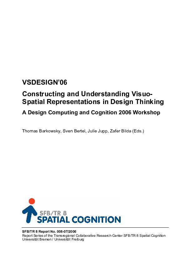 (PDF) VSDESIGN'06 Constructing and Understanding Visuo- Spatial ...