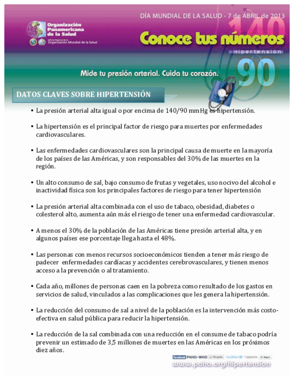 conoce tus números para diabetes pdf
