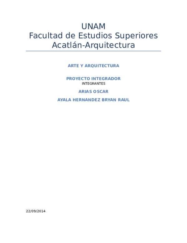 (DOC) UNAM