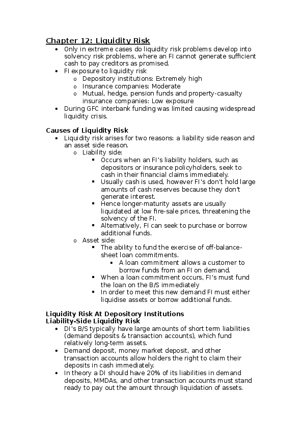 Funding and liquidity risk management image