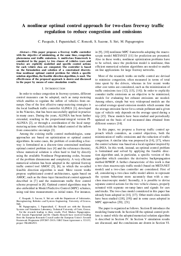 Freeway congestion essay picture