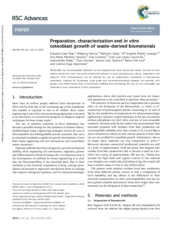 (PDF) RSC Advances View Article Online PAPER View Journal | View Issue