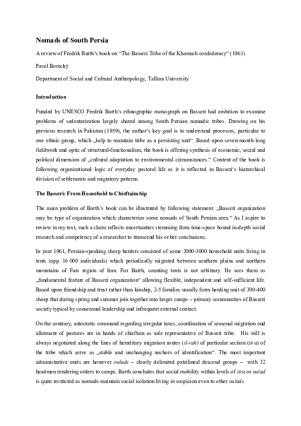 Essay on basseri 05 image