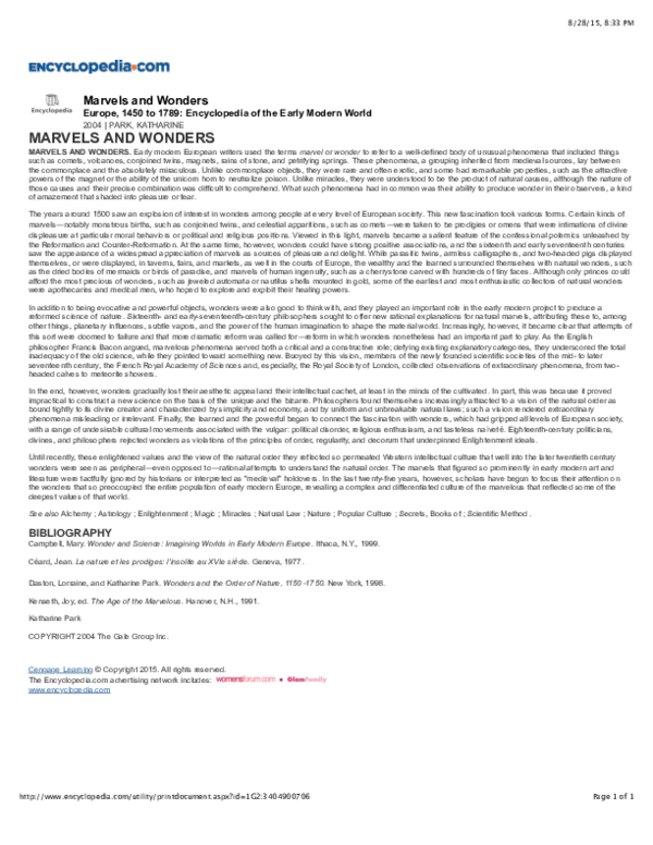 Marvels of the modern world essay image