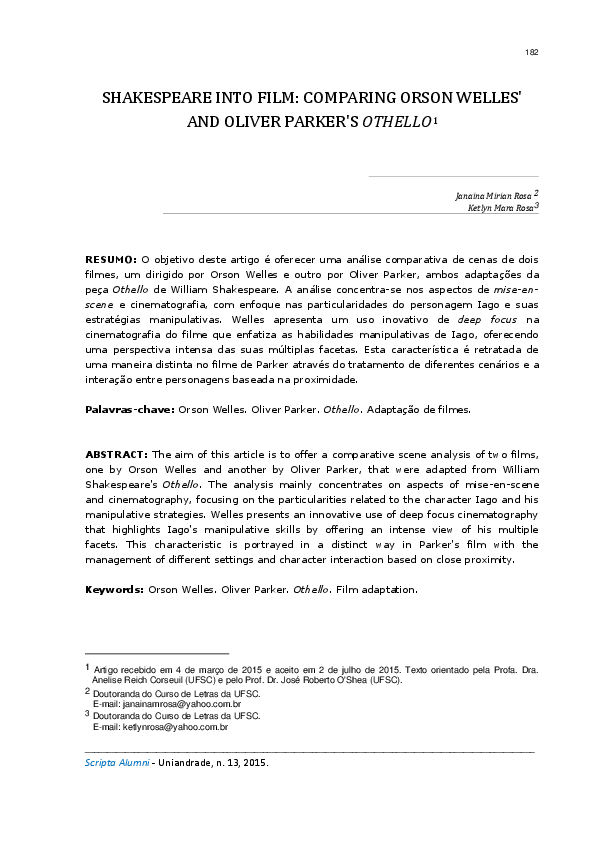 Iago othello essay image