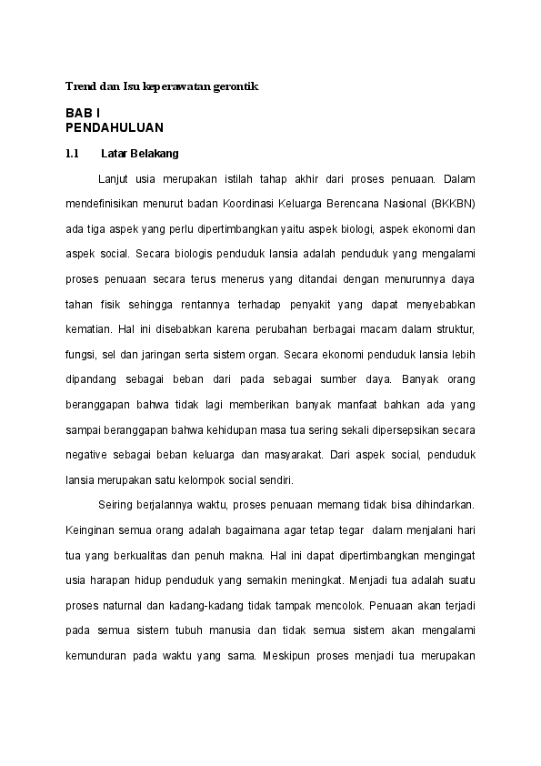 Isu Dan Trend Keperawatan Jiwa Revisi Id Isu Dan Trend Keperawatan Jiwa Revisi Id