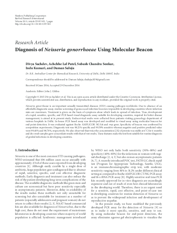 Neisseria gonorrhoeae essay 07 picture