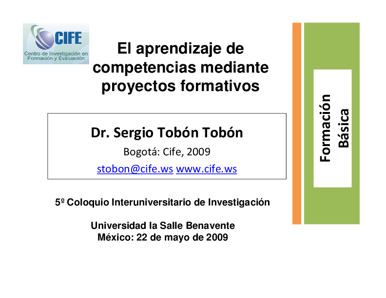 (PDF) Dr. Sergio Tobón Tobón