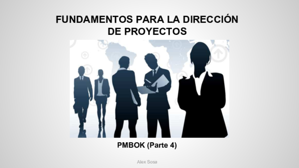 (PDF) FUNDAMENTOS PARA LA DIRECCIÓN DE PROYECTOS PMBOK (Parte 4