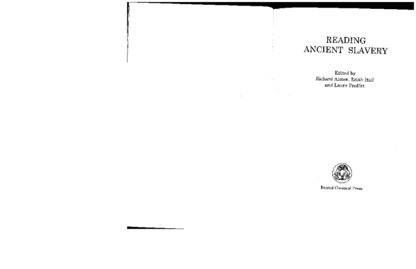 (PDF) “Slave Agency and Resistance in Martial,” in R. Alston, E. Hall ...