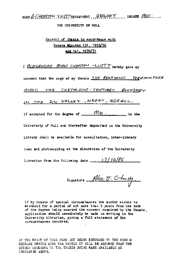 Thesis chapter structure image