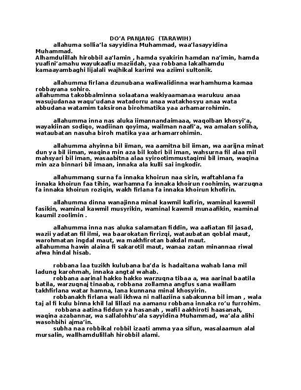 Doc Do A Panjang Tio Arisandi Academia Edu