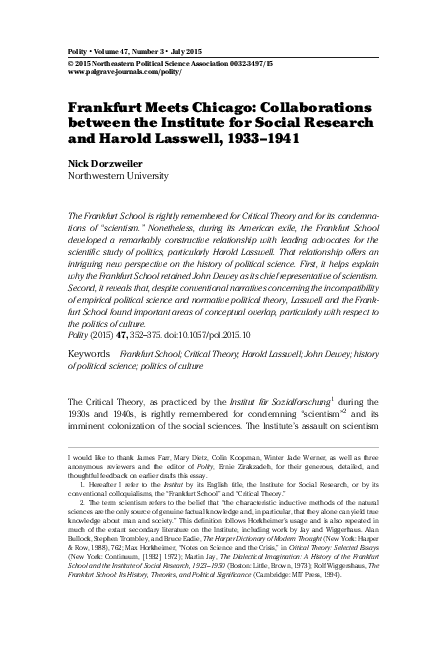 Lasswell definition of politics picture