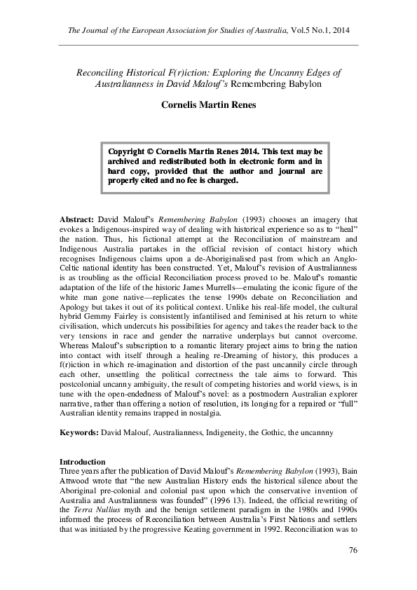 Remembering babylon essay 03 picture