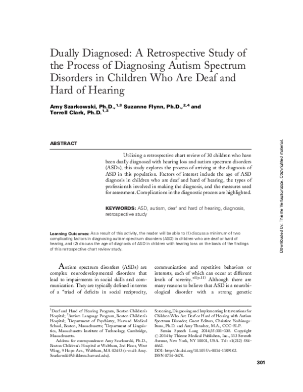 (PDF) Dually diagnosed: a retrospective study of the process of ...