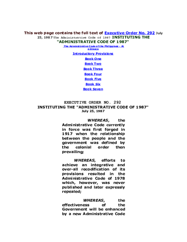 (DOC) Adminstrative code