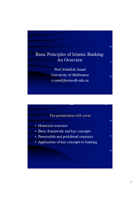 6 BASIC PRINCIPLES OF ISLAMIC BANKING visual data 6