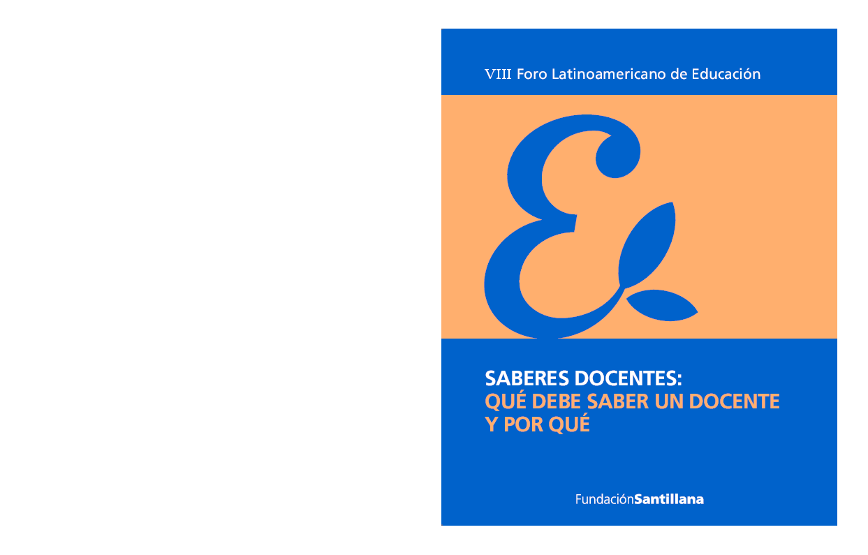 Saber Ensear Un Trabajo De Maestros Pdf Cmo Ensear