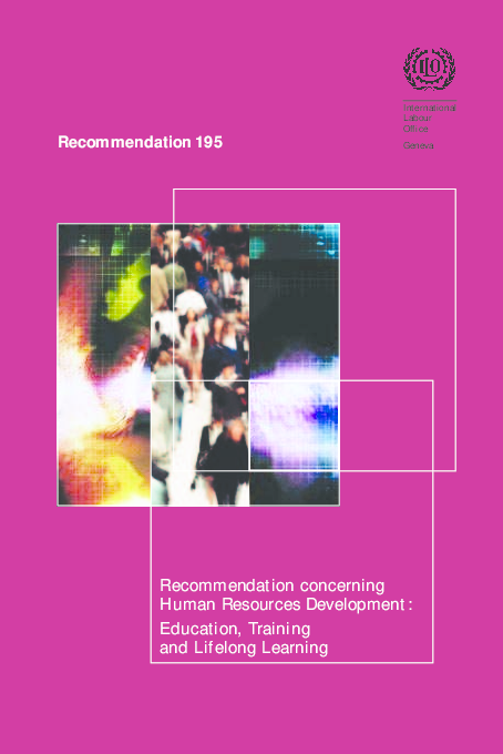 (PDF) ILO Recommendation 195 concerning Human Resources Development ...