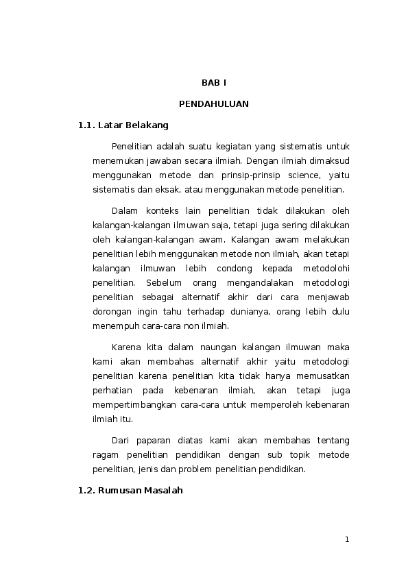 Doc Ragam Penelitian Pendidikan Diannatul Aimmah Academia Edu