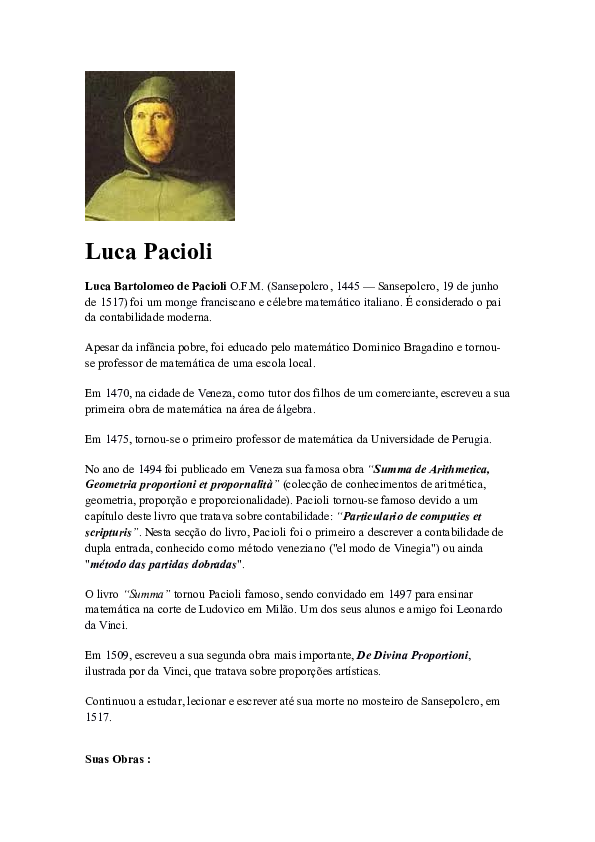(DOC) Luca Pacioli