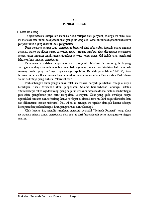 Doc Sejarah Farmasi Dunia Muhammad Akhyar Academia Edu