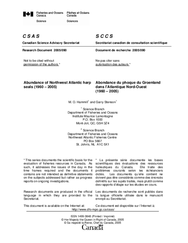 What is the habitat of a harp seal picture