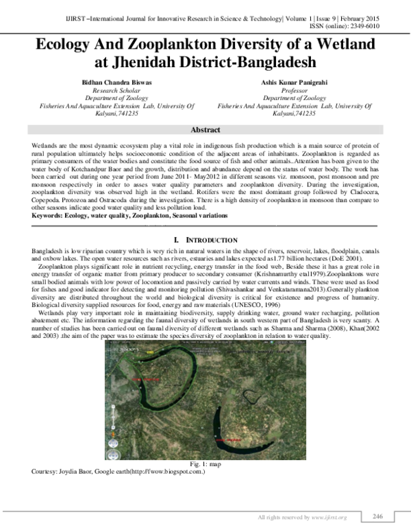 Research paper on zooplankton diversity 2017 image